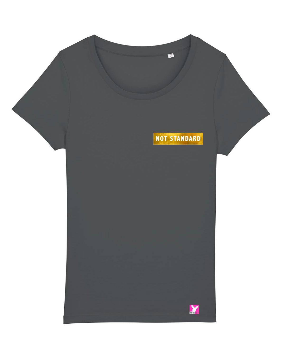 Queer-LSBTI-Pride-CSD_Gay-Bio-Damen-TShirt-Jazzer_Anthracite_