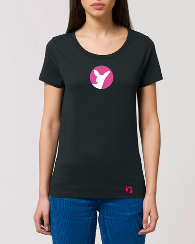 Reh Logo – Bio T-Shirt (feminin)