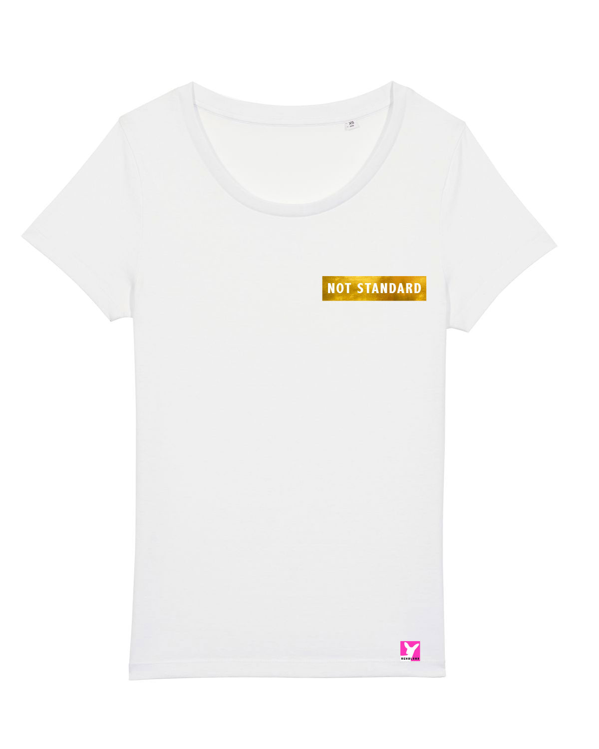 Queer-LSBTI-Pride-CSD_Gay-Bio-Damen-TShirt-Jazzer_White