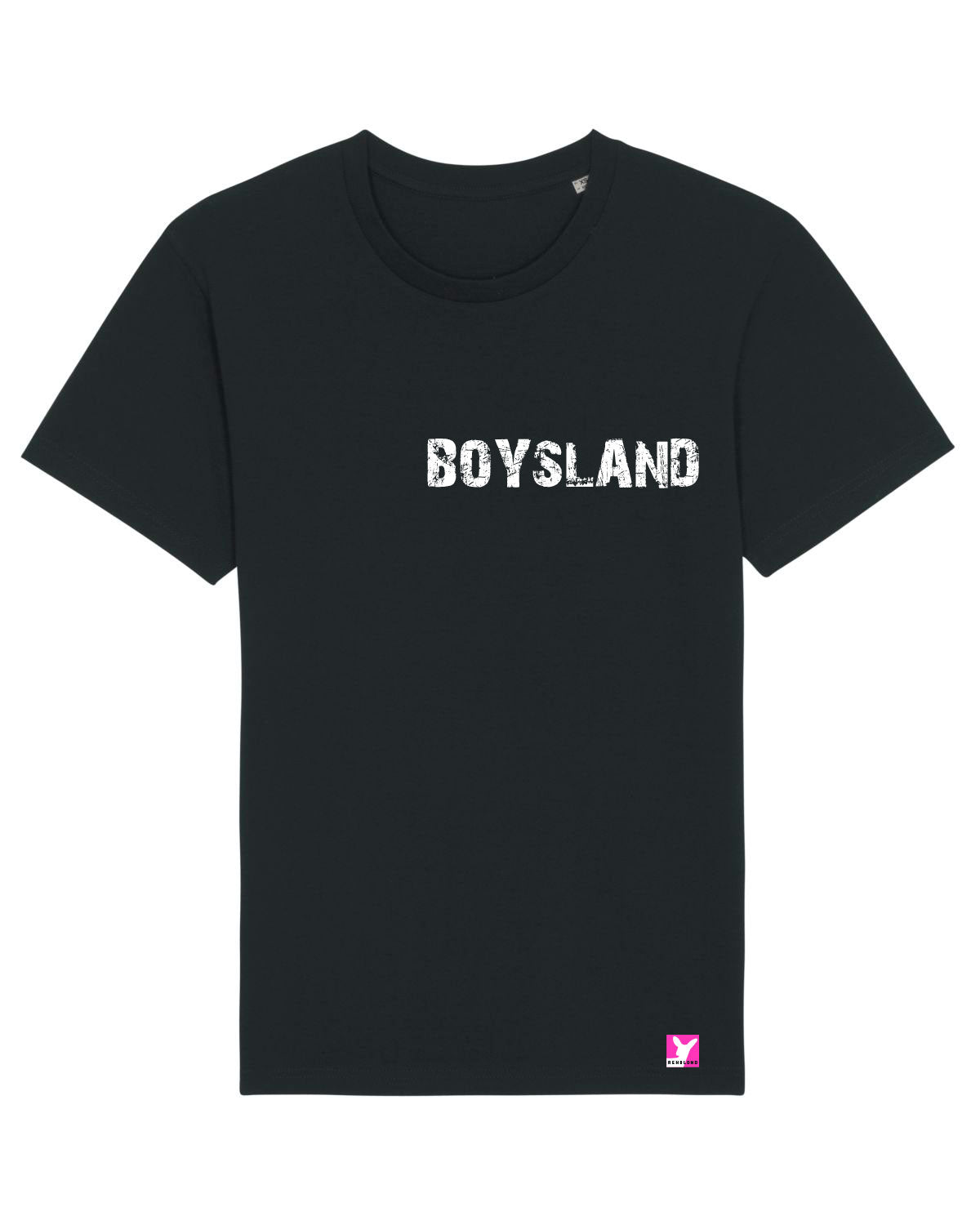 Queer-LSBTI-Pride-CSD_Gay-Bio-Damen-TShirt-Rocker_Black