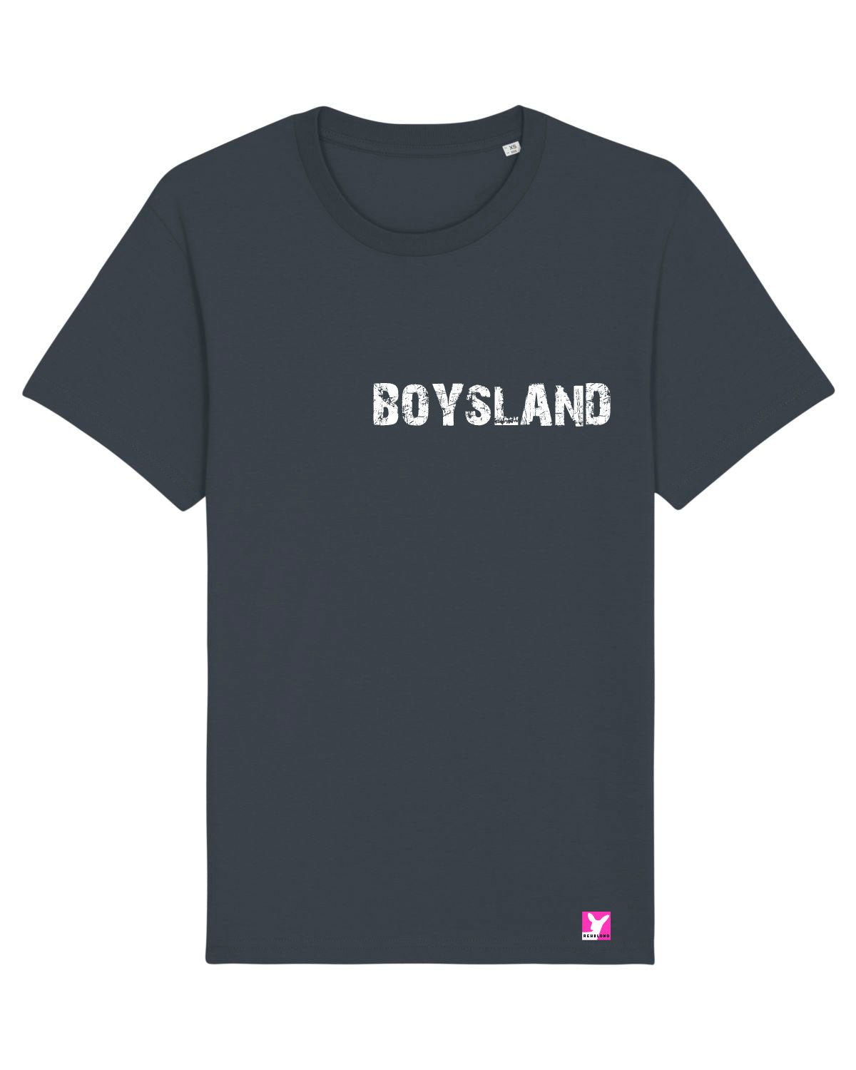 Queer-LSBTI-Pride-CSD_Gay-Bio-Damen-TShirt-Rocker_India_Ink_Grey