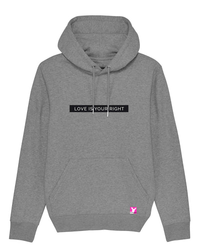 Love ist your right – Bio Hoodie (Unisex)