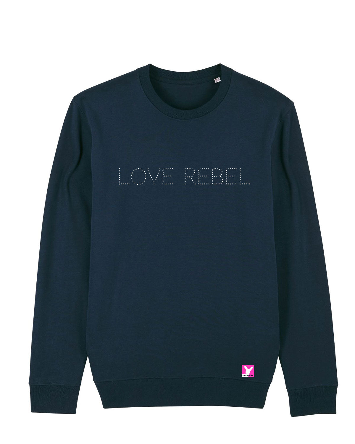 Love Rebel – Bio Sweatshirt (Unisex)