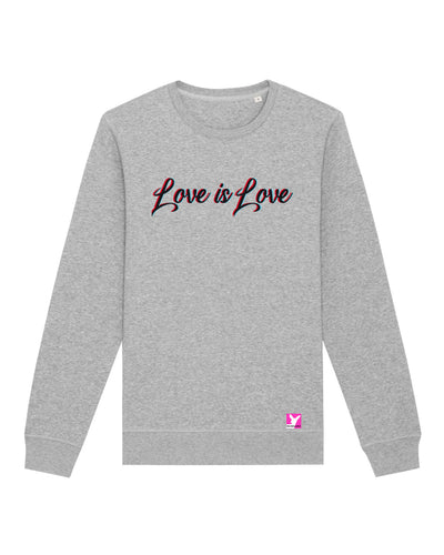 Love is Love 1 – Bio Sweatshirt (Unisex)
