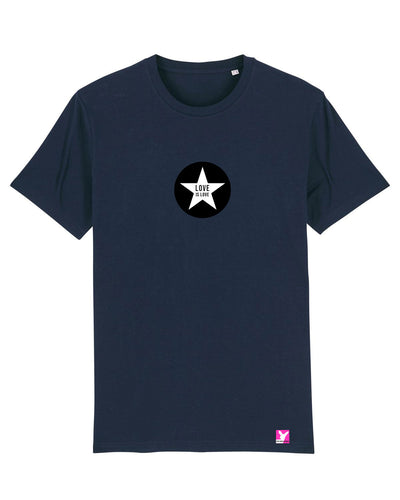 Queer-LSBTI-Pride-CSD_Gay-Bio-Herren-TShirt-Creator_French_Navy
