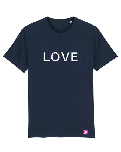 Queer-LSBTI-Pride-CSD_Gay-Bio-Herren-TShirt-Creator_French_Navy