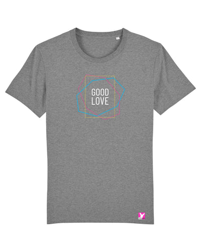 Queer-LSBTI-Pride-CSD_Gay-Bio-Herren-TShirt-Creator_Mid_Heather_Grey