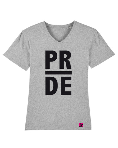 Queer-LSBTI-Pride-CSD_Gay-Bio-Herren-TShirt-Presenter_Heather_Grey