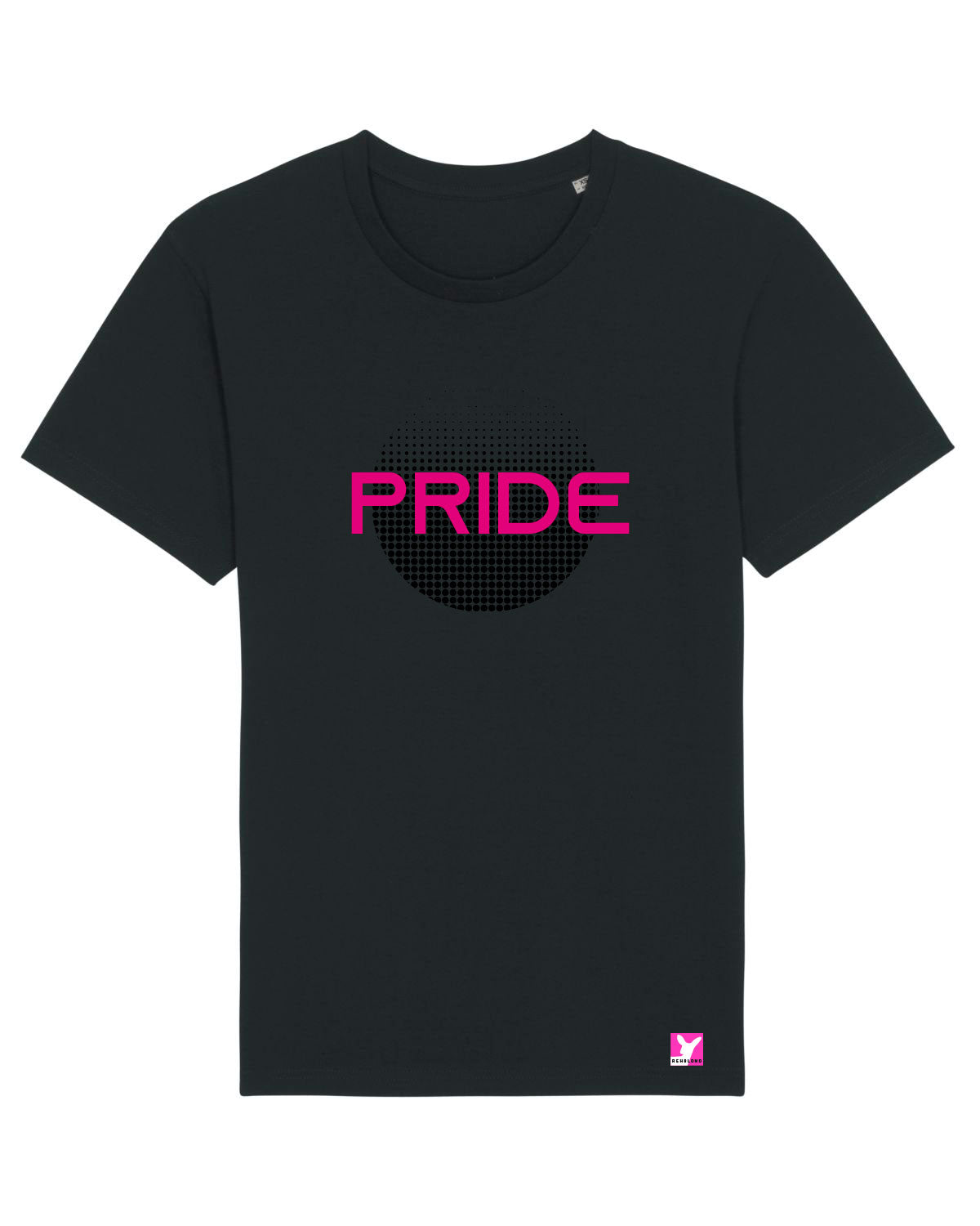 Queer-LSBTI-Pride-CSD_Gay-Bio-Herren-TShirt-Rocker_Black