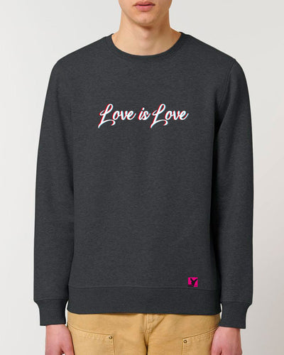 Love is Love 1 – Bio Sweatshirt (Unisex)