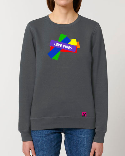 Love Vibes – Bio Sweatshirt (Unisex)