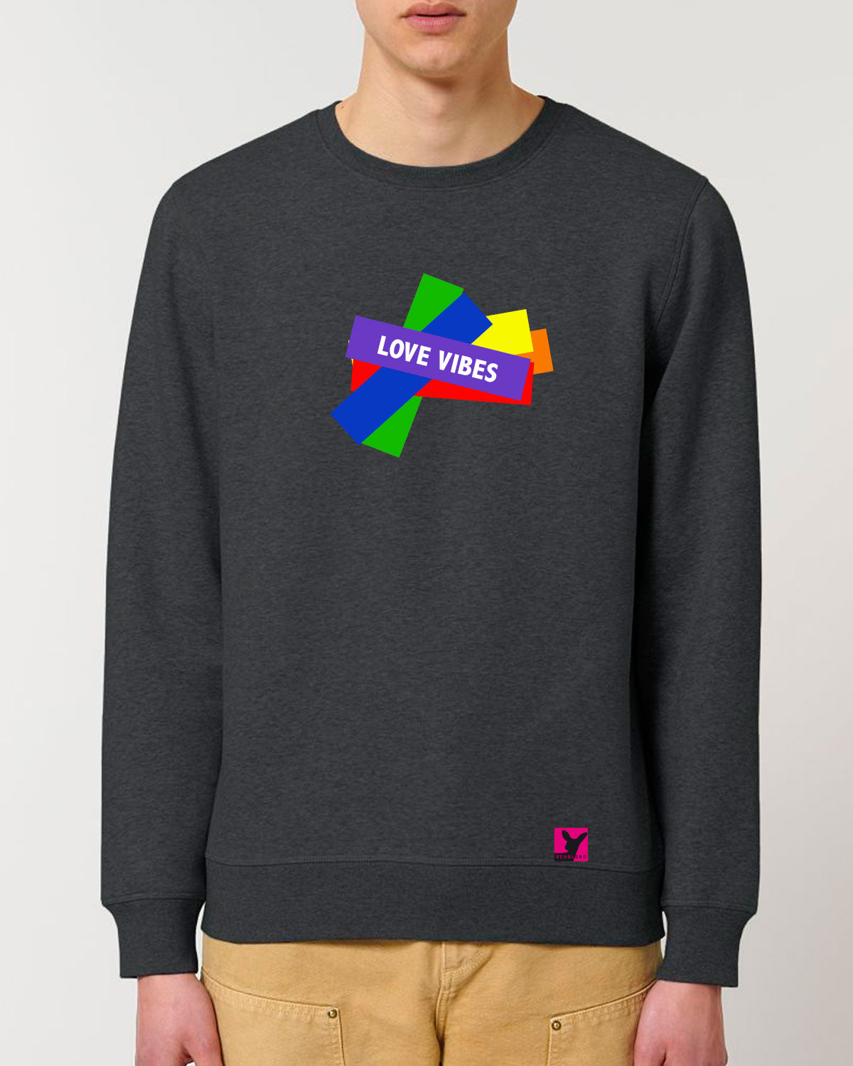 Love Vibes – Bio Sweatshirt (Unisex)