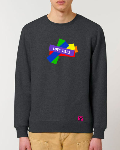 Love Vibes – Bio Sweatshirt (Unisex)