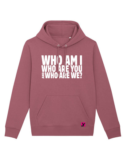Who-am-I-Damen-Hoodie-Unisex-hibiscus-rose